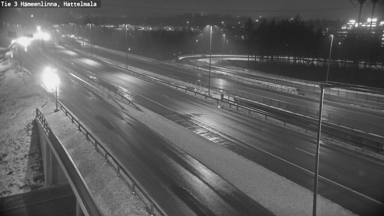 Weather Camera Image Väg 3 Tavastehus, Hattelmala, Hämeenlinna, Kanta-Häme