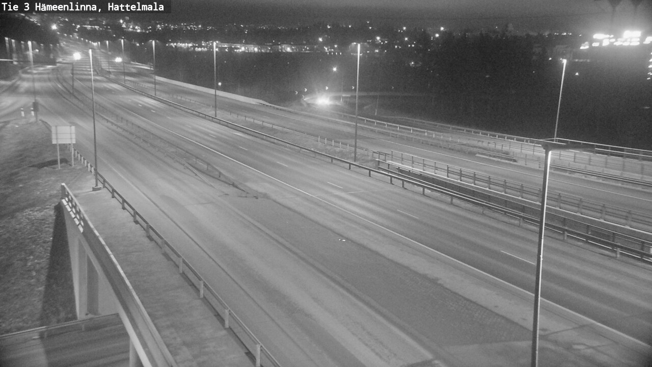 Weather Camera Image Road 3 Hämeenlinna, Hattelmala, Hämeenlinna, Kanta-Häme