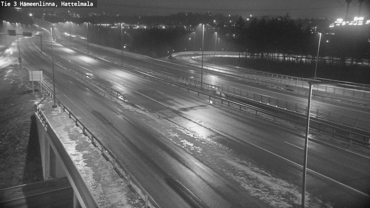 Weather Camera Image Road 3 Hämeenlinna, Hattelmala, Hämeenlinna, Kanta-Häme