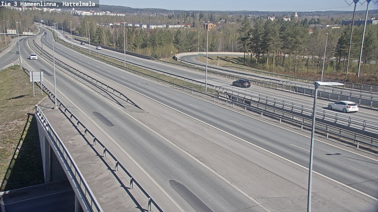 Kelikamerat Kuva Tie 3 Hämeenlinna, Hattelmala, Hämeenlinna, Kanta-Häme
