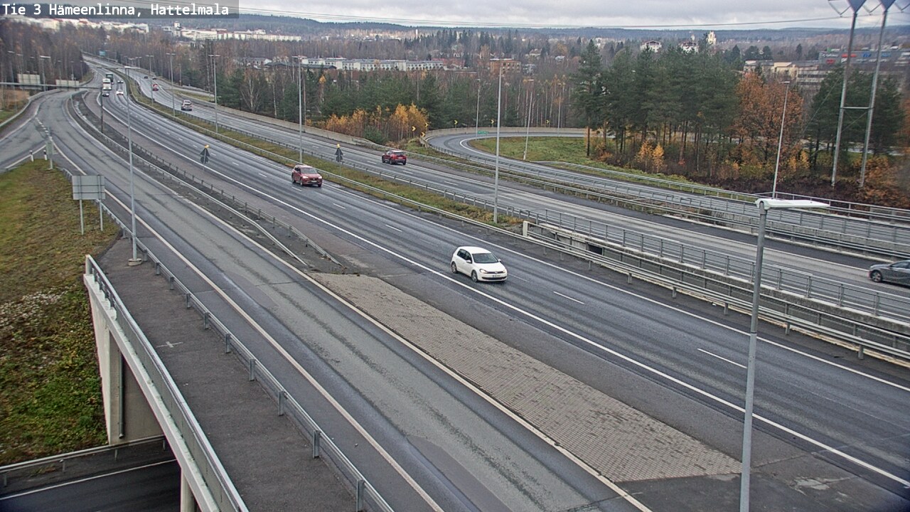 Kelikamerat Kuva Tie 3 Hämeenlinna, Hattelmala, Hämeenlinna, Kanta-Häme