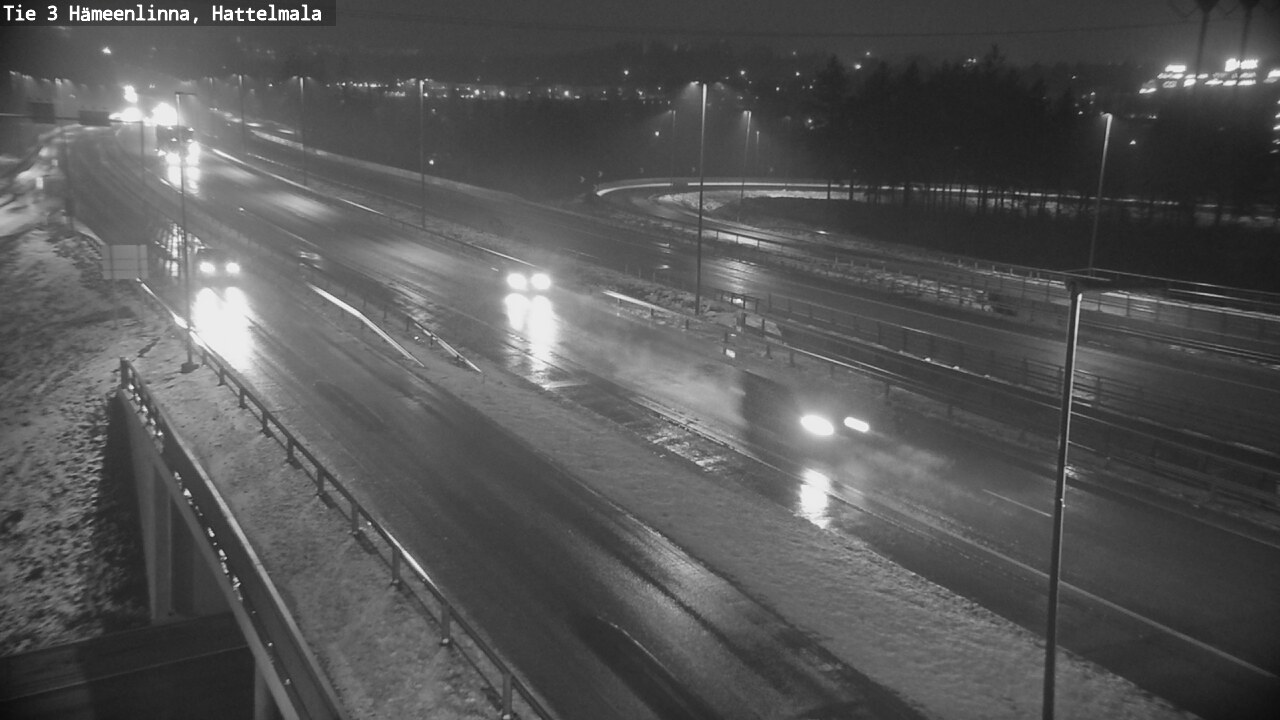 Weather Camera Image Väg 3 Tavastehus, Hattelmala, Hämeenlinna, Kanta-Häme