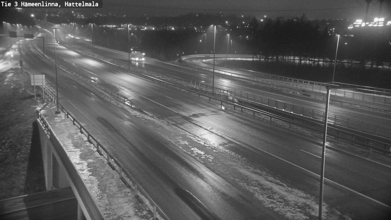 Weather Camera Image Road 3 Hämeenlinna, Hattelmala, Hämeenlinna, Kanta-Häme