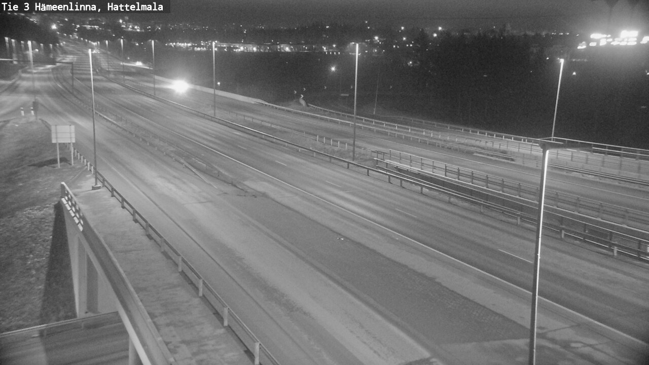 Weather Camera Image Road 3 Hämeenlinna, Hattelmala, Hämeenlinna, Kanta-Häme