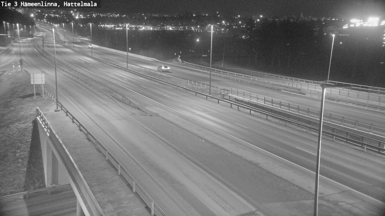 Weather Camera Image Road 3 Hämeenlinna, Hattelmala, Hämeenlinna, Kanta-Häme