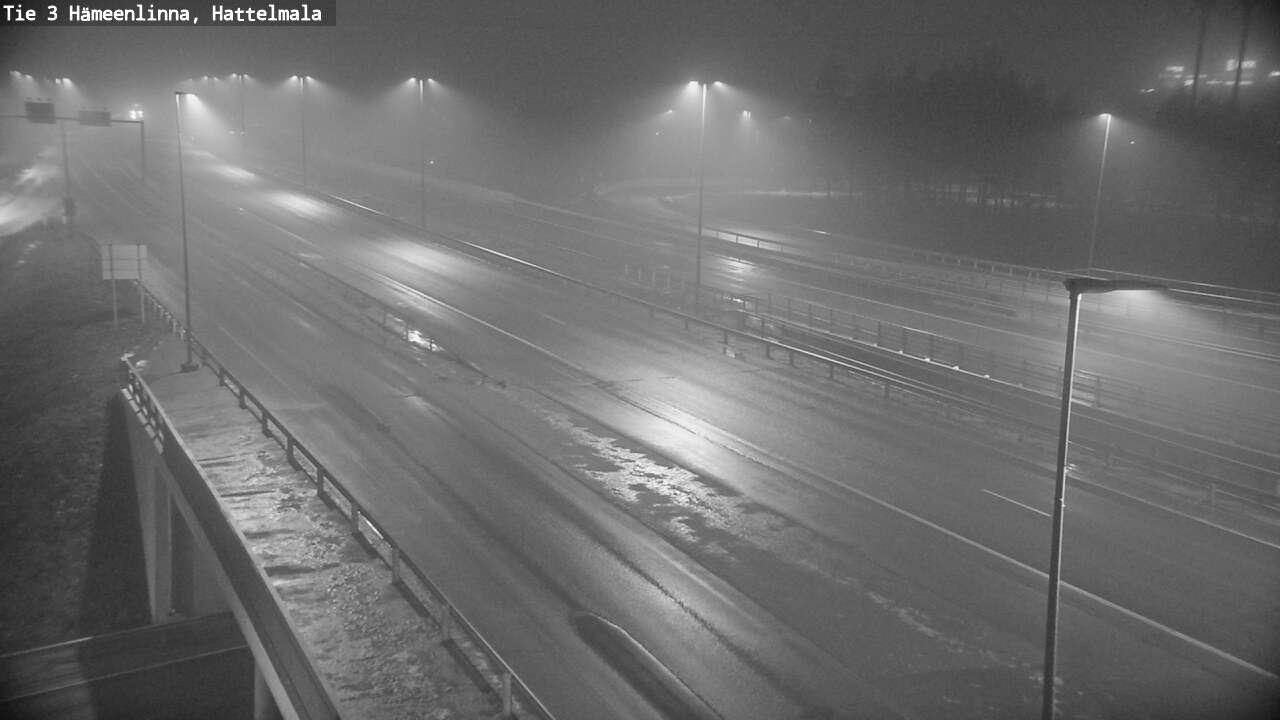 Weather Camera Image Road 3 Hämeenlinna, Hattelmala, Hämeenlinna, Kanta-Häme