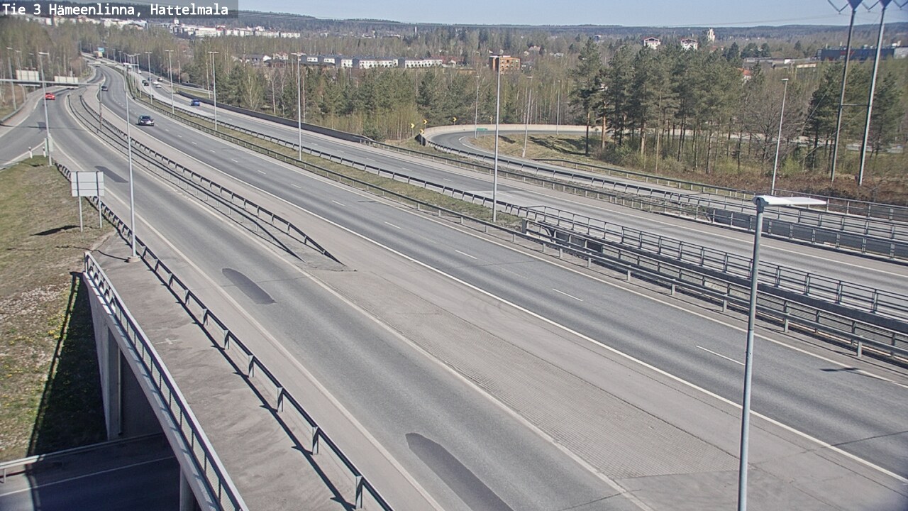Kelikamerat Kuva Tie 3 Hämeenlinna, Hattelmala, Hämeenlinna, Kanta-Häme
