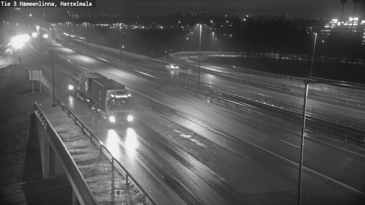 Weather Camera Image Road 3 Hämeenlinna, Hattelmala, Hämeenlinna, Kanta-Häme