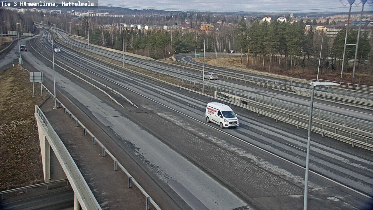 Weather Camera Image Väg 3 Tavastehus, Hattelmala, Hämeenlinna, Kanta-Häme