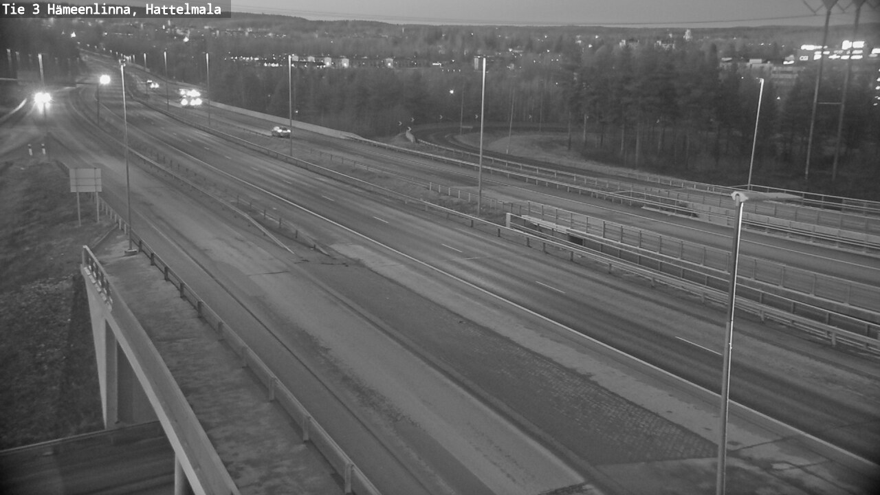 Weather Camera Image Road 3 Hämeenlinna, Hattelmala, Hämeenlinna, Kanta-Häme