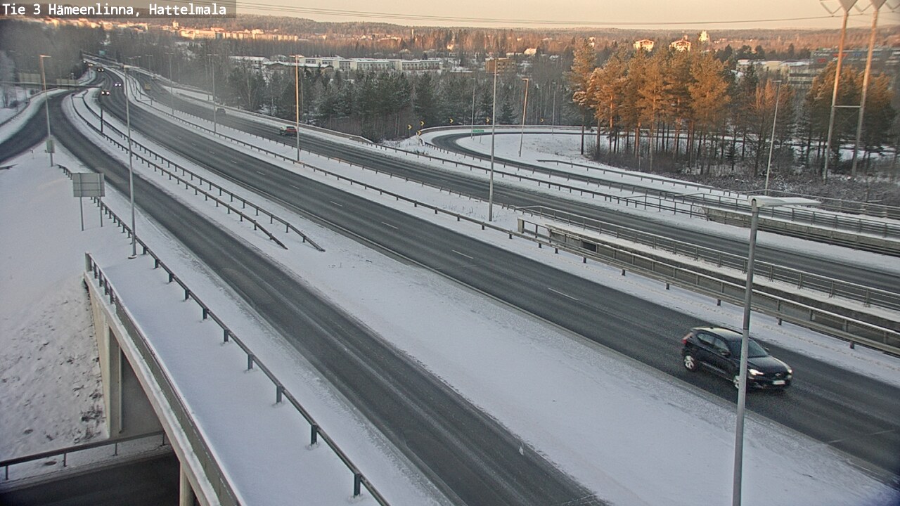 Kelikamerat Kuva Tie 3 Hämeenlinna, Hattelmala, Hämeenlinna, Kanta-Häme