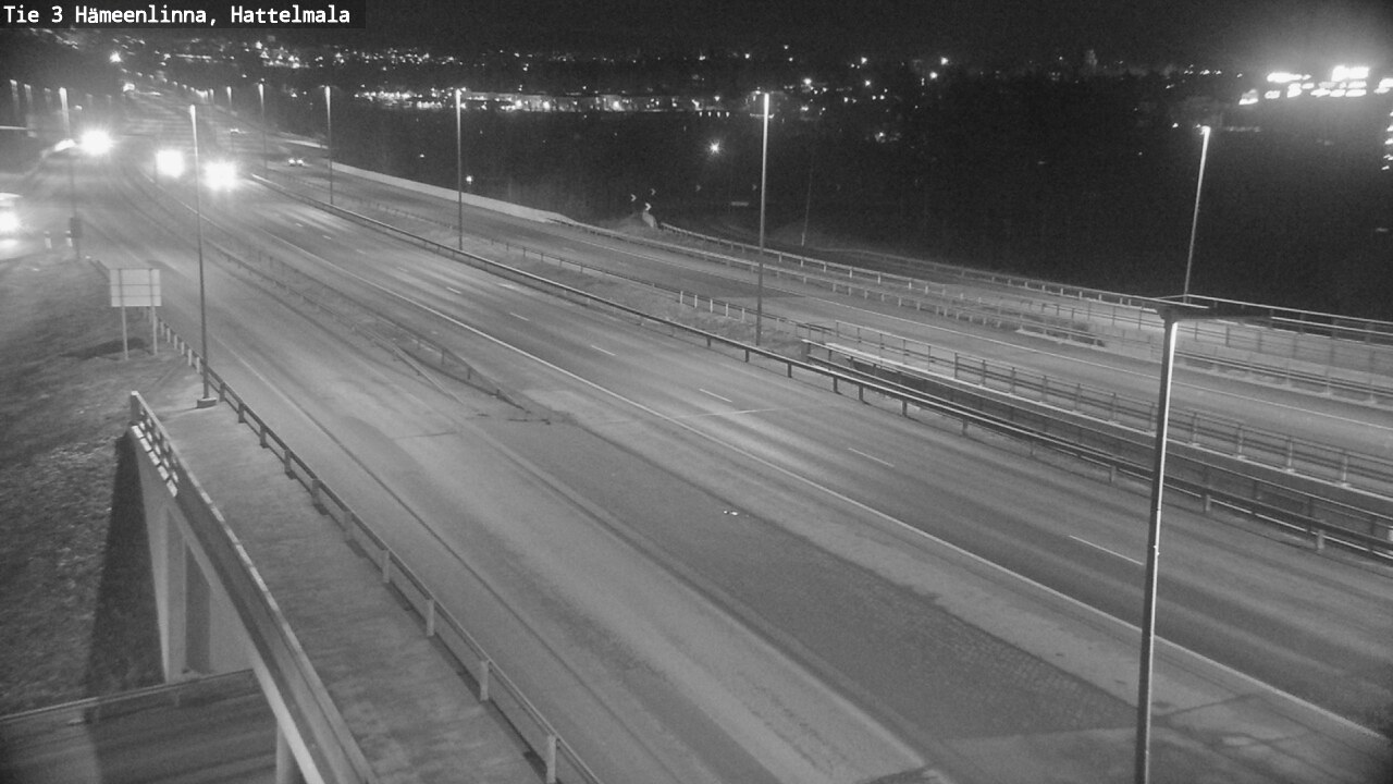 Weather Camera Image Road 3 Hämeenlinna, Hattelmala, Hämeenlinna, Kanta-Häme