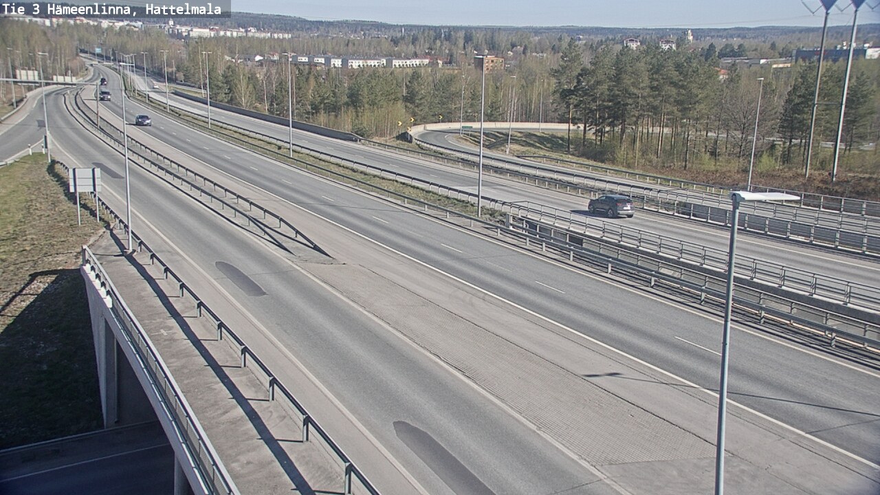 Kelikamerat Kuva Tie 3 Hämeenlinna, Hattelmala, Hämeenlinna, Kanta-Häme