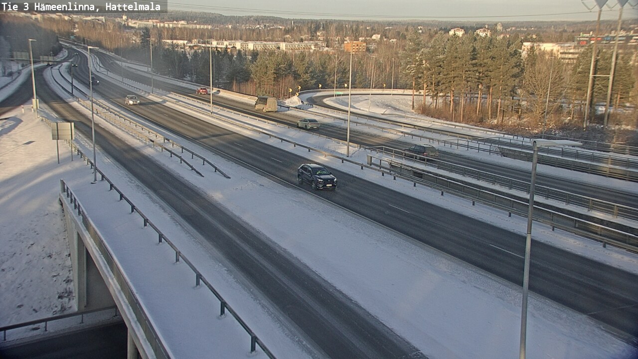 Kelikamerat Kuva Tie 3 Hämeenlinna, Hattelmala, Hämeenlinna, Kanta-Häme