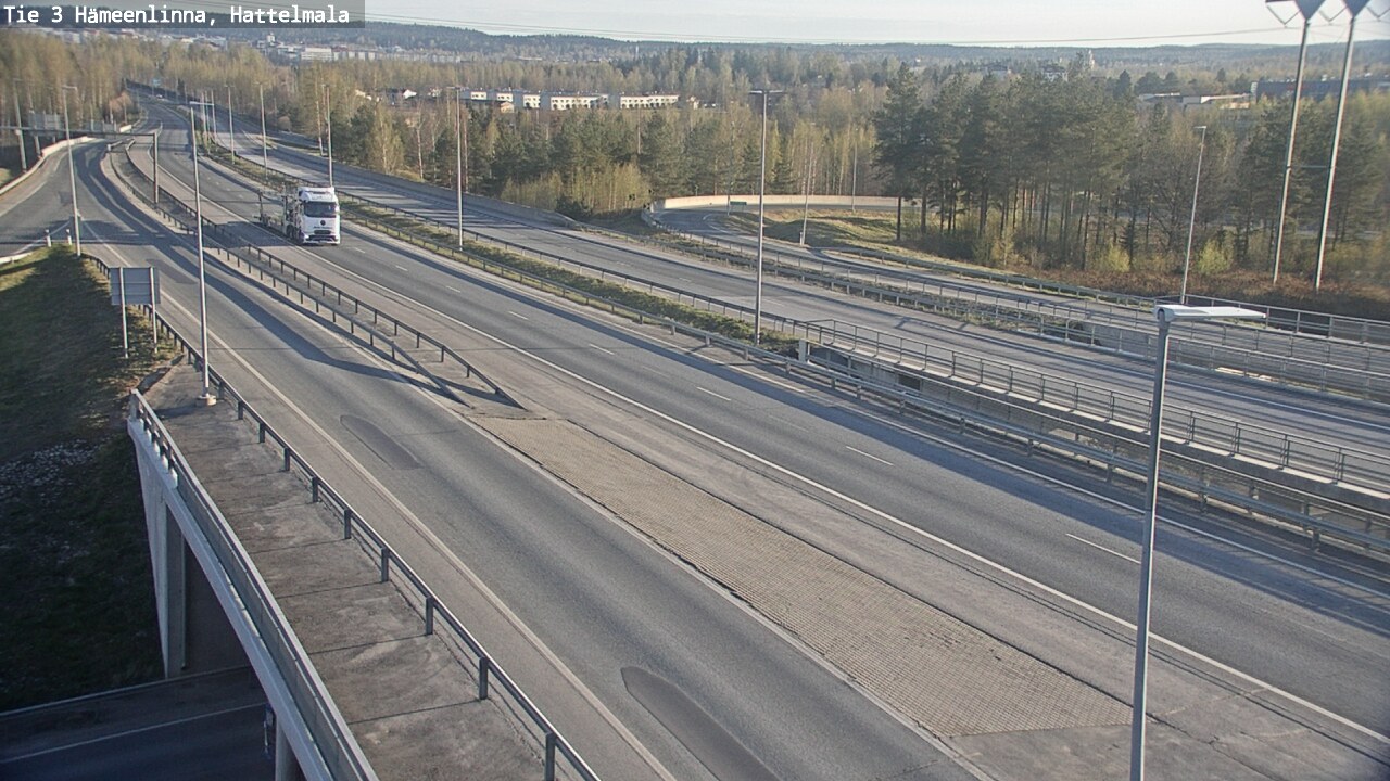 Kelikamerat Kuva Tie 3 Hämeenlinna, Hattelmala, Hämeenlinna, Kanta-Häme