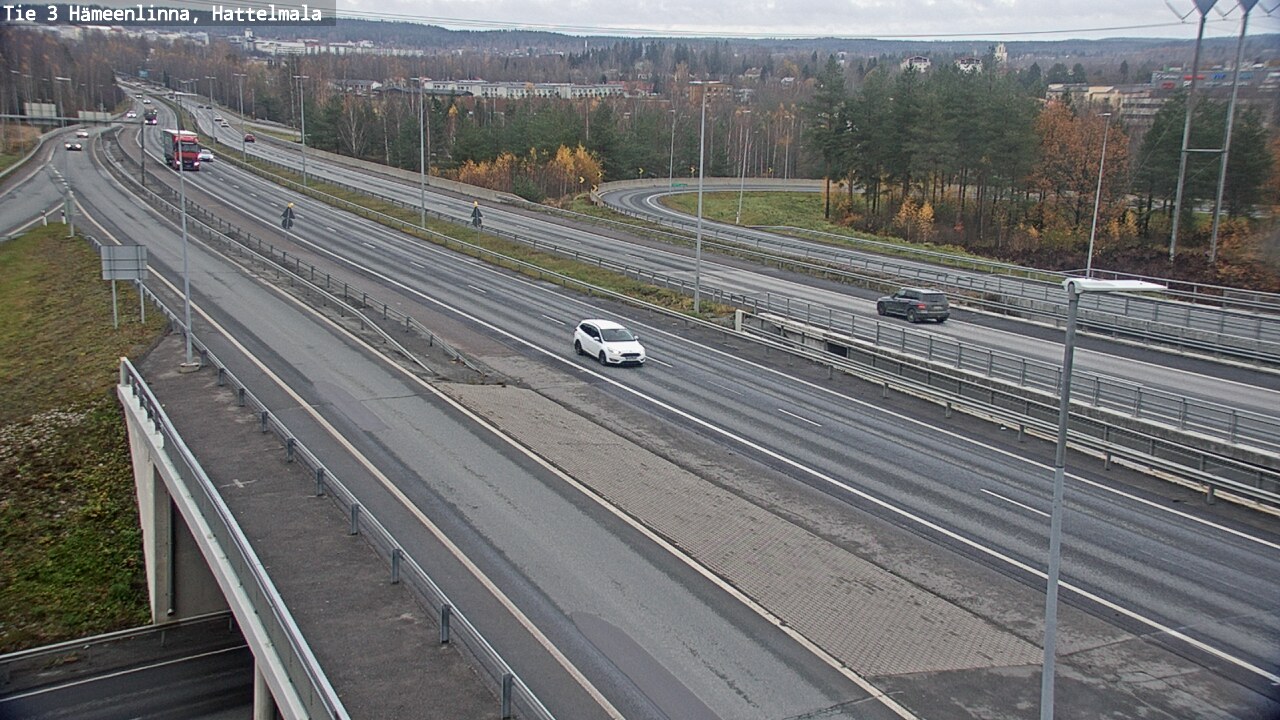 Kelikamerat Kuva Tie 3 Hämeenlinna, Hattelmala, Hämeenlinna, Kanta-Häme