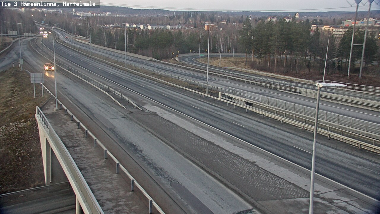 Weather Camera Image Väg 3 Tavastehus, Hattelmala, Hämeenlinna, Kanta-Häme