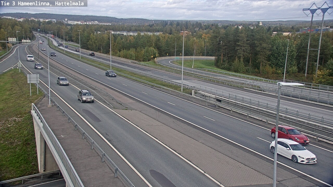 Kelikamerat Kuva Tie 3 Hämeenlinna, Hattelmala, Hämeenlinna, Kanta-Häme