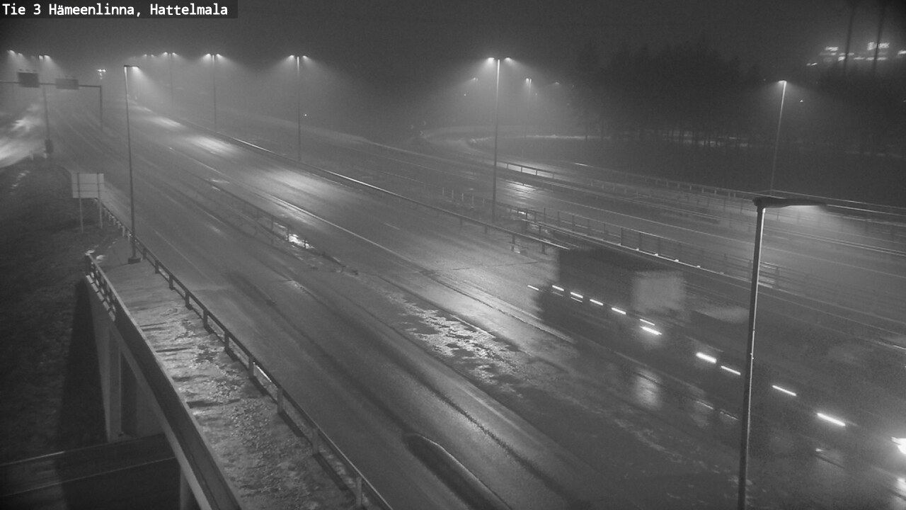Weather Camera Image Road 3 Hämeenlinna, Hattelmala, Hämeenlinna, Kanta-Häme