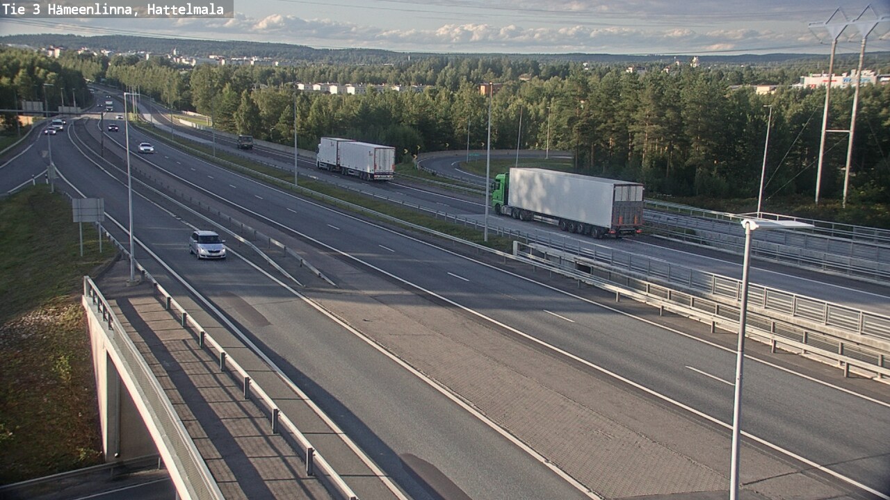 Kelikamerat Kuva Tie 3 Hämeenlinna, Hattelmala, Hämeenlinna, Kanta-Häme