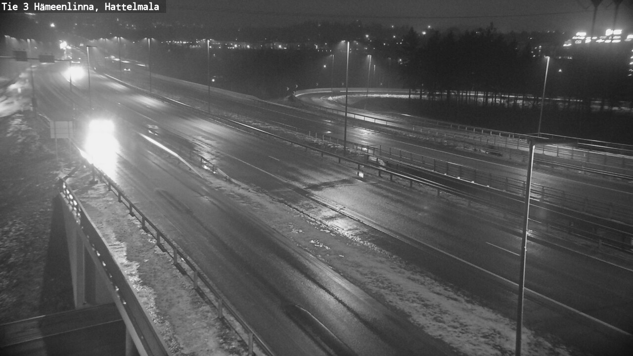 Weather Camera Image Väg 3 Tavastehus, Hattelmala, Hämeenlinna, Kanta-Häme