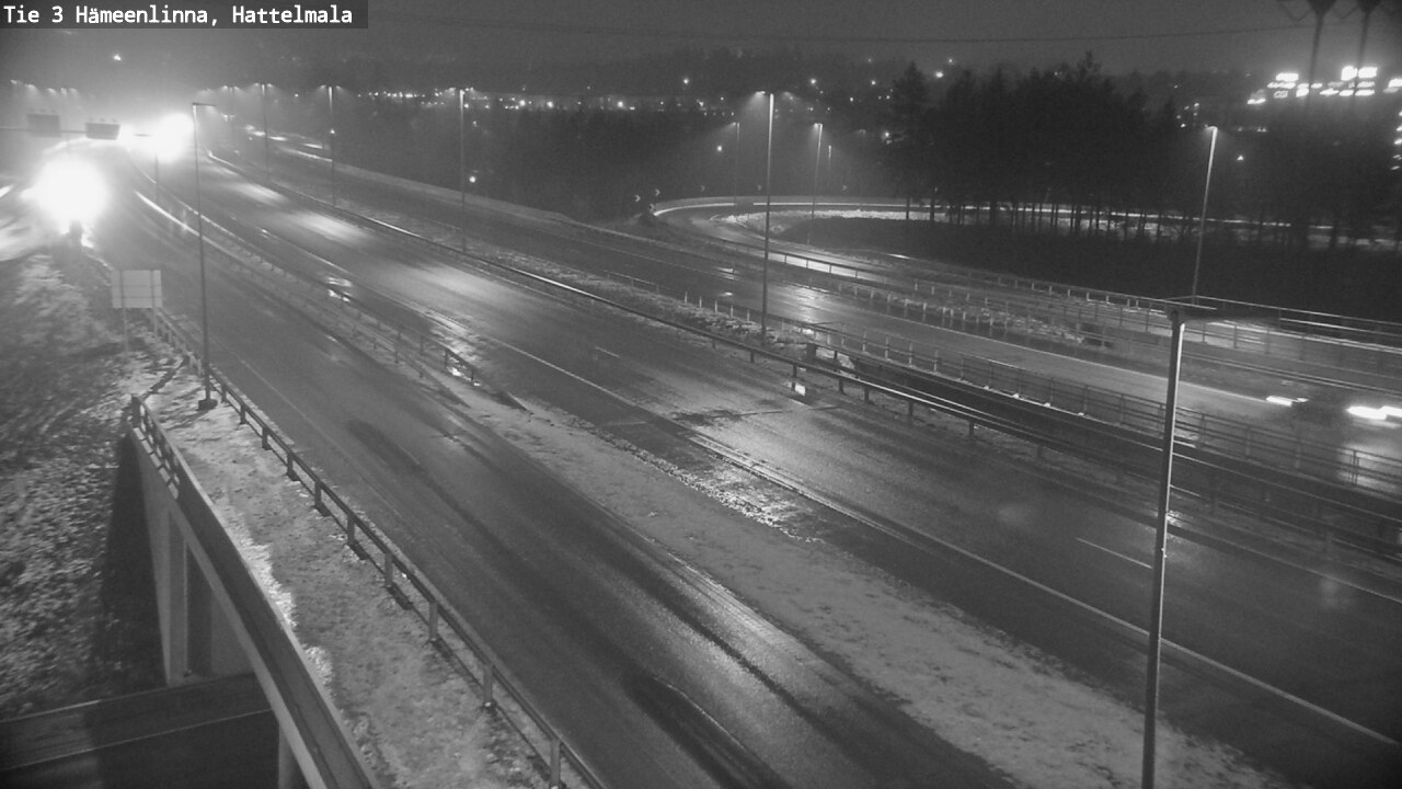 Weather Camera Image Väg 3 Tavastehus, Hattelmala, Hämeenlinna, Kanta-Häme