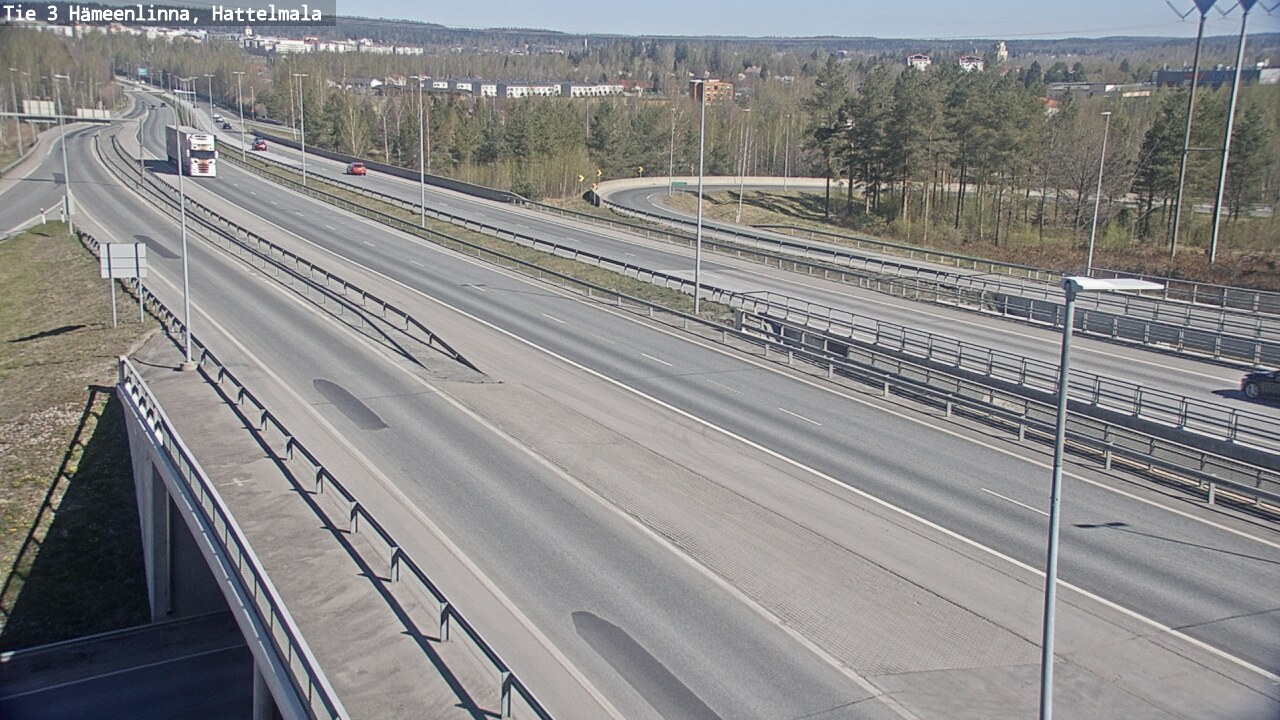 Kelikamerat Kuva Tie 3 Hämeenlinna, Hattelmala, Hämeenlinna, Kanta-Häme