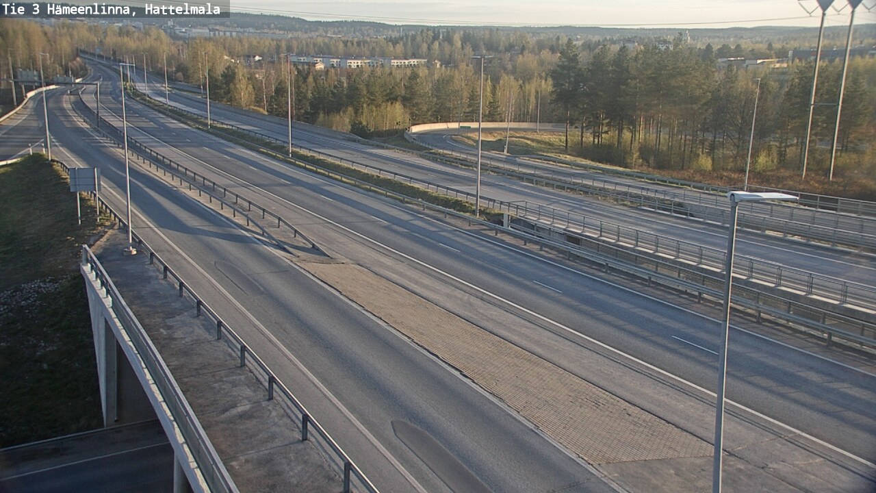 Kelikamerat Kuva Tie 3 Hämeenlinna, Hattelmala, Hämeenlinna, Kanta-Häme