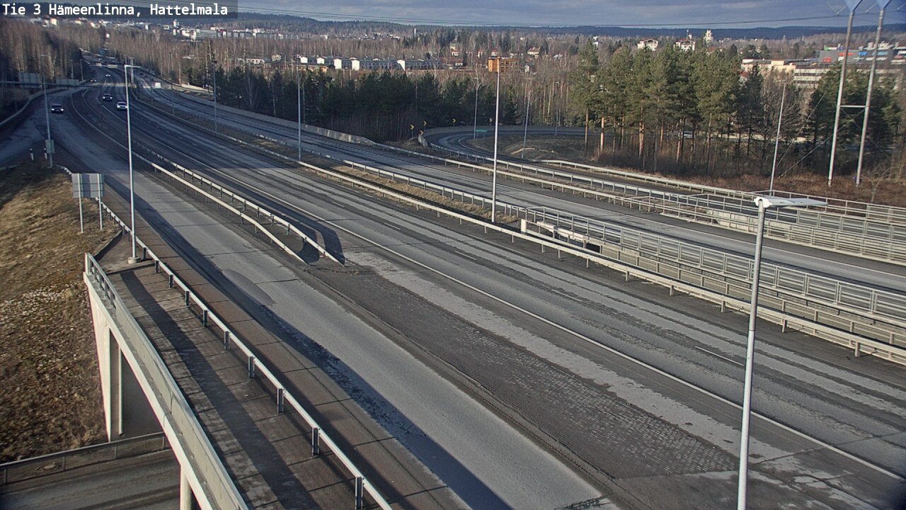 Weather Camera Image Väg 3 Tavastehus, Hattelmala, Hämeenlinna, Kanta-Häme