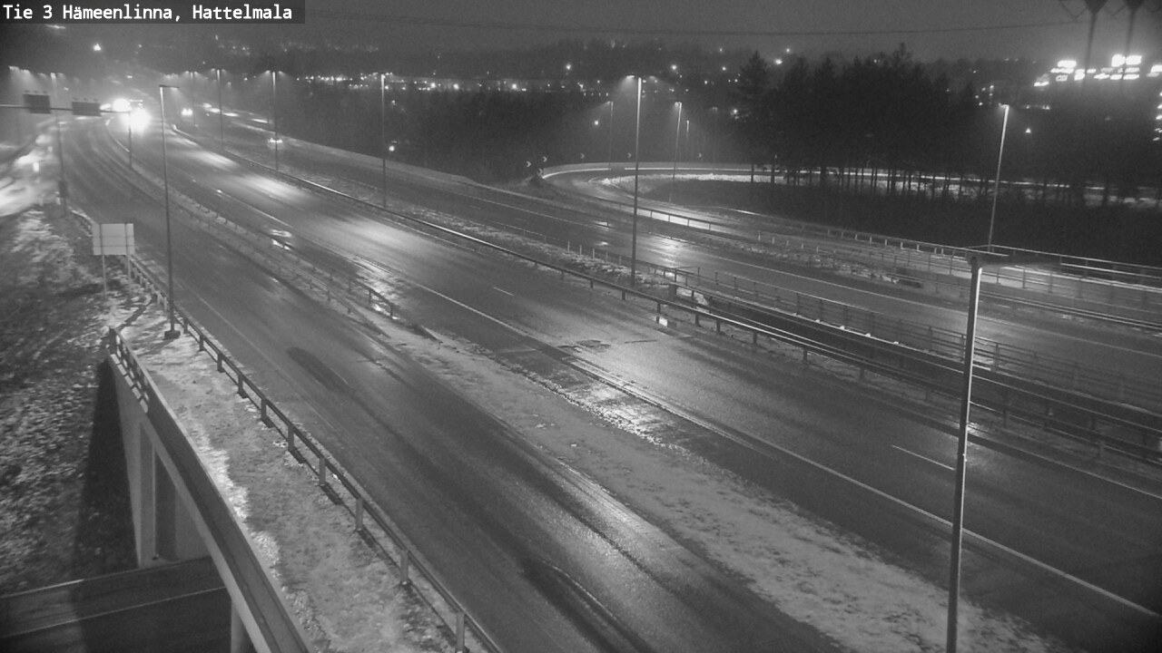 Weather Camera Image Väg 3 Tavastehus, Hattelmala, Hämeenlinna, Kanta-Häme