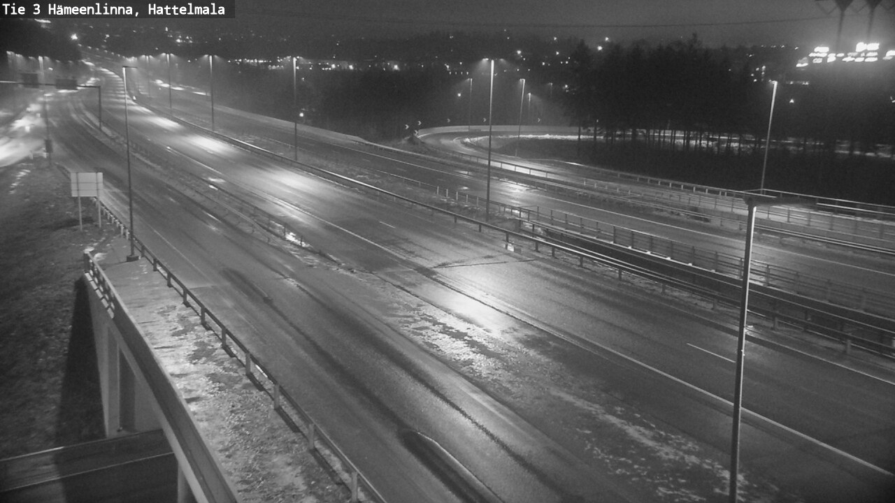 Weather Camera Image Road 3 Hämeenlinna, Hattelmala, Hämeenlinna, Kanta-Häme
