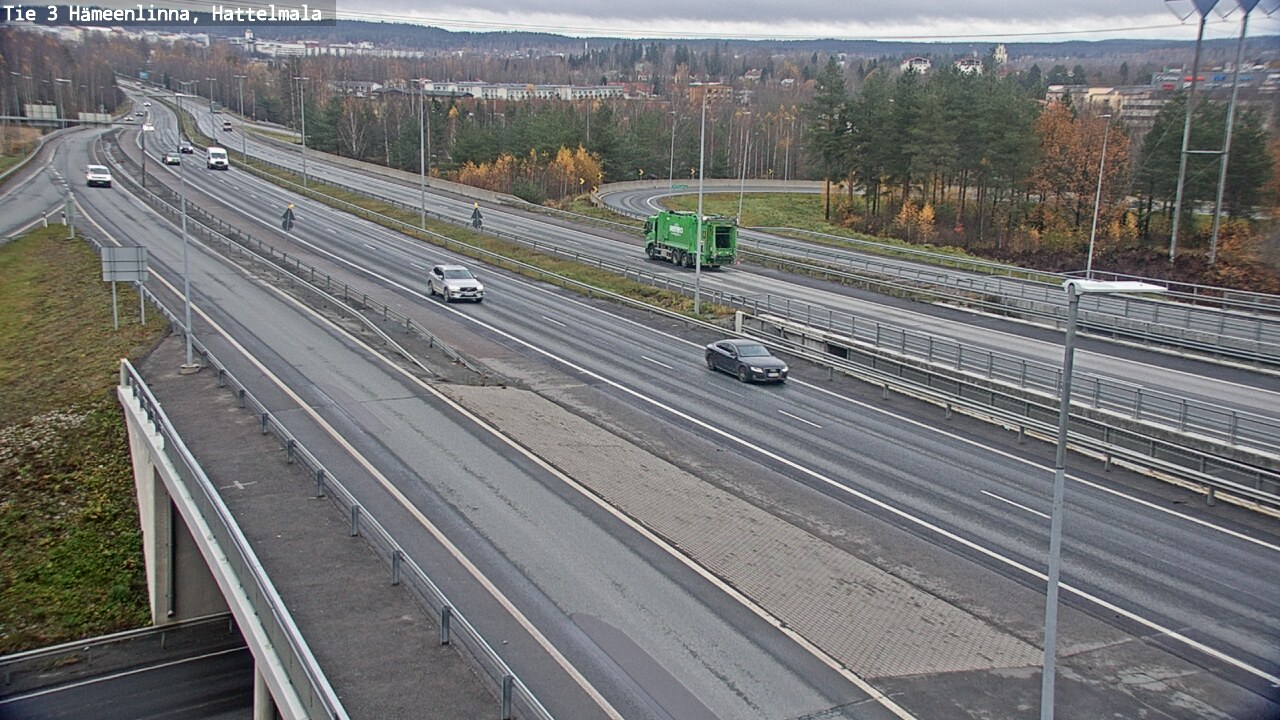 Kelikamerat Kuva Tie 3 Hämeenlinna, Hattelmala, Hämeenlinna, Kanta-Häme