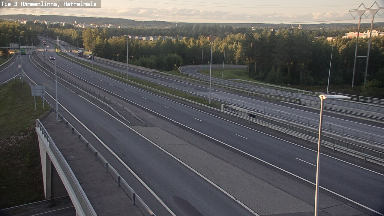 Kelikamerat Kuva Tie 3 Hämeenlinna, Hattelmala, Hämeenlinna, Kanta-Häme