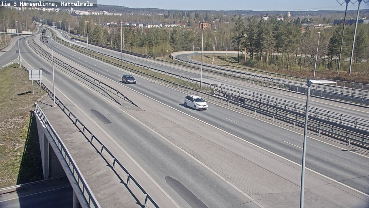 Kelikamerat Kuva Tie 3 Hämeenlinna, Hattelmala, Hämeenlinna, Kanta-Häme