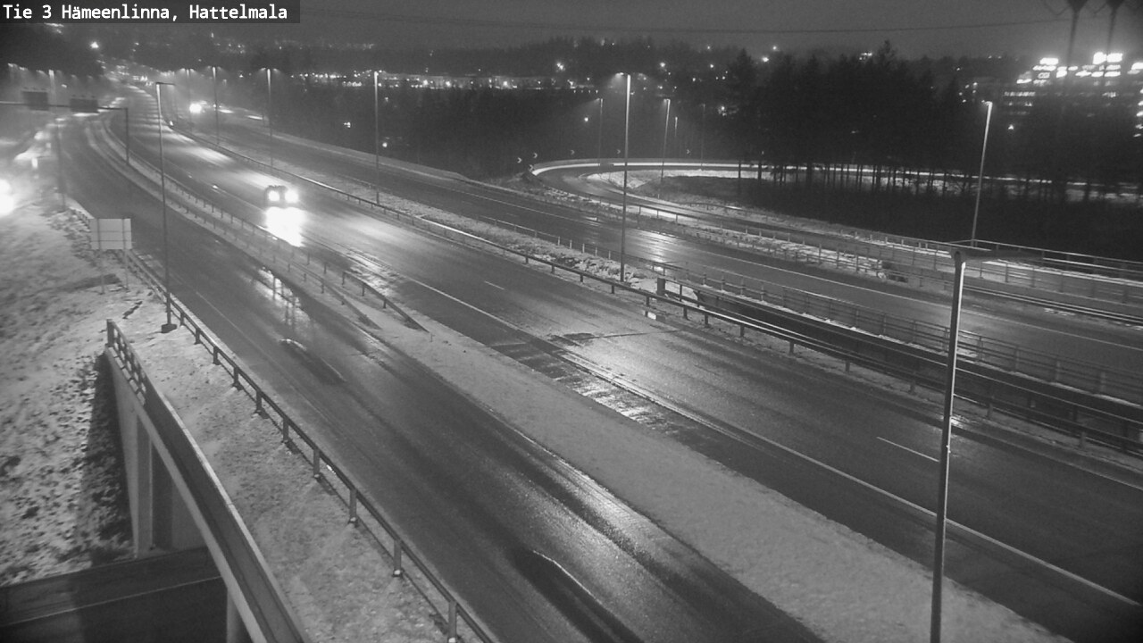 Weather Camera Image Väg 3 Tavastehus, Hattelmala, Hämeenlinna, Kanta-Häme