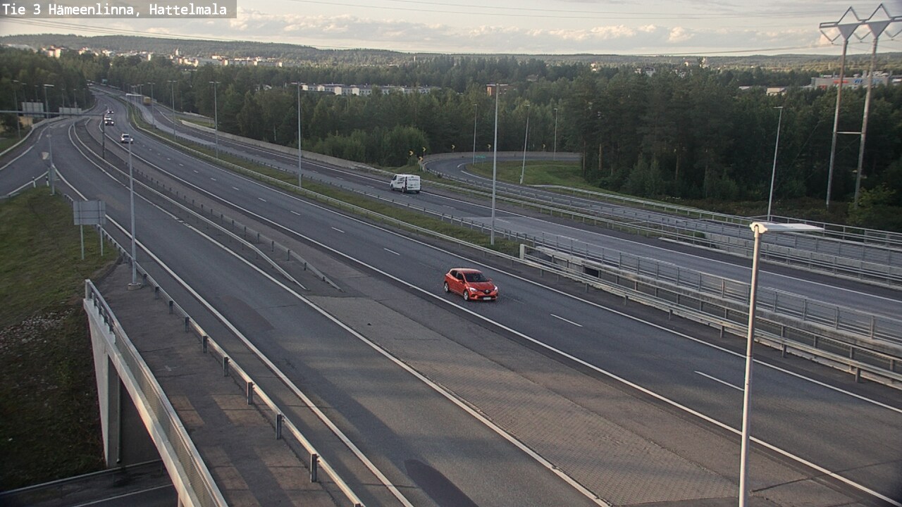 Kelikamerat Kuva Tie 3 Hämeenlinna, Hattelmala, Hämeenlinna, Kanta-Häme