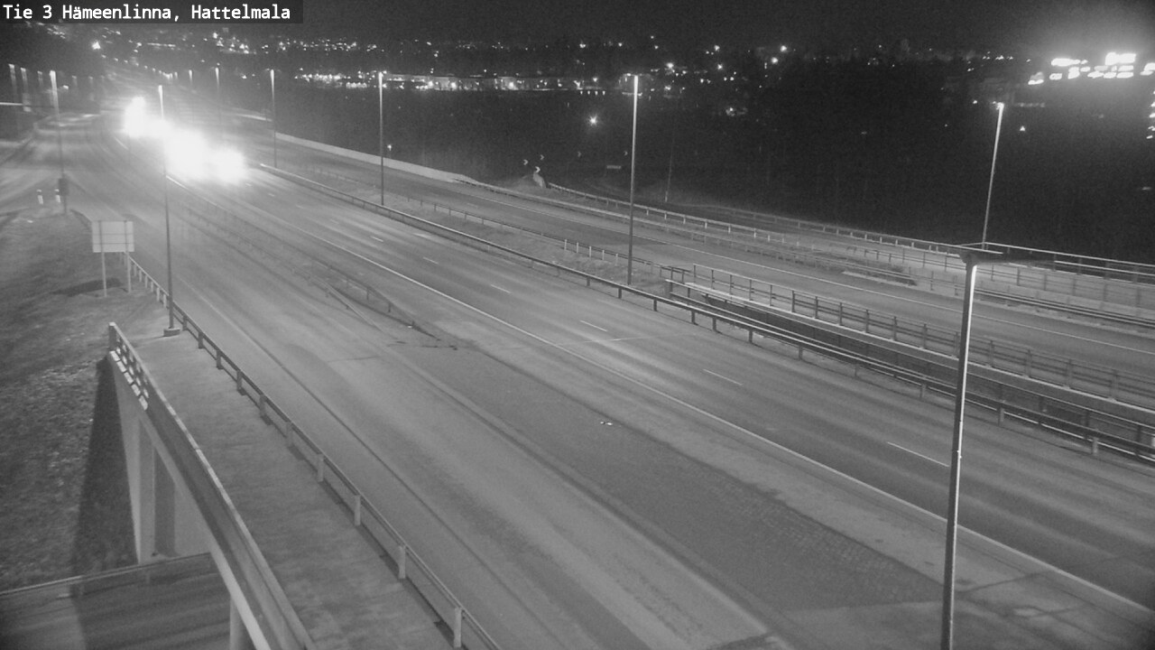 Weather Camera Image Road 3 Hämeenlinna, Hattelmala, Hämeenlinna, Kanta-Häme