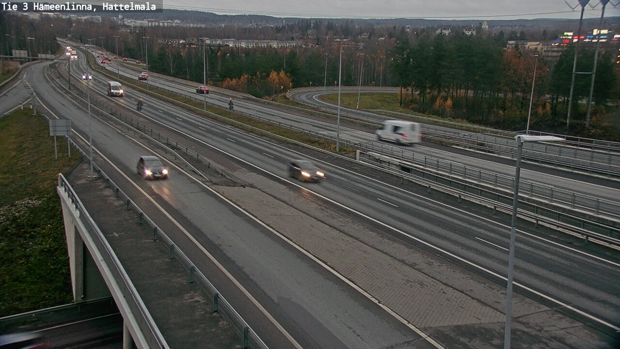 Kelikamerat Kuva Tie 3 Hämeenlinna, Hattelmala, Hämeenlinna, Kanta-Häme
