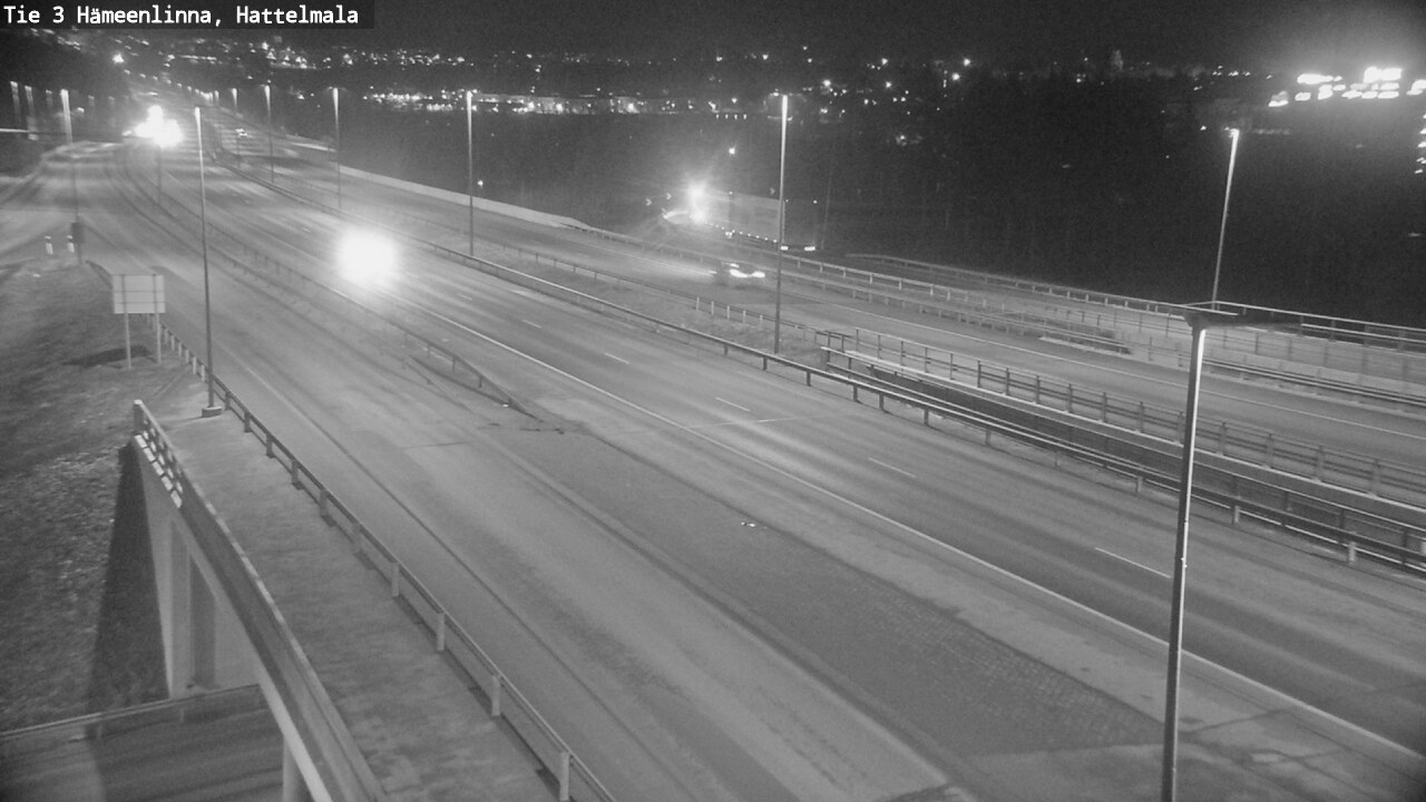 Weather Camera Image Road 3 Hämeenlinna, Hattelmala, Hämeenlinna, Kanta-Häme