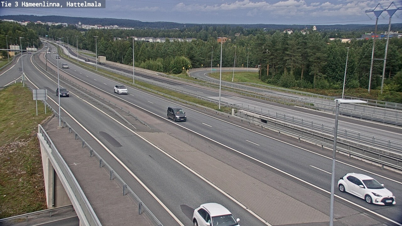 Weather Camera Image Road 3 Hämeenlinna, Hattelmala, Hämeenlinna, Kanta-Häme