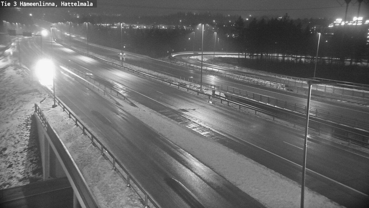 Weather Camera Image Väg 3 Tavastehus, Hattelmala, Hämeenlinna, Kanta-Häme