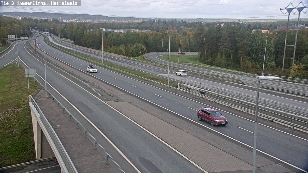 Kelikamerat Kuva Tie 3 Hämeenlinna, Hattelmala, Hämeenlinna, Kanta-Häme