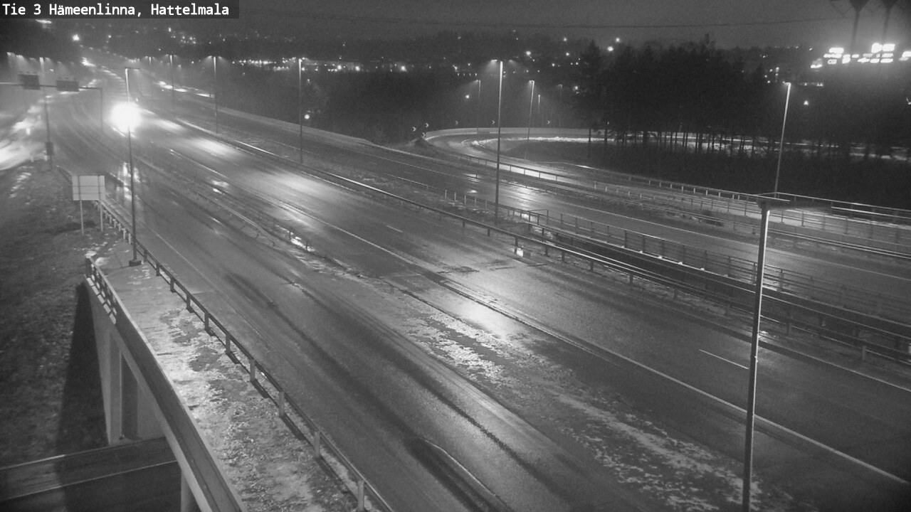 Weather Camera Image Road 3 Hämeenlinna, Hattelmala, Hämeenlinna, Kanta-Häme