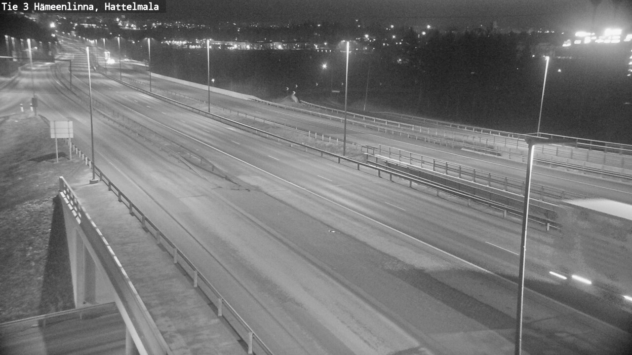 Weather Camera Image Road 3 Hämeenlinna, Hattelmala, Hämeenlinna, Kanta-Häme