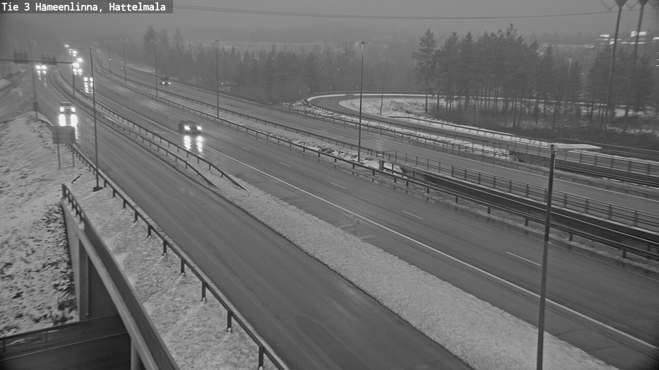 Weather Camera Image Väg 3 Tavastehus, Hattelmala, Hämeenlinna, Kanta-Häme
