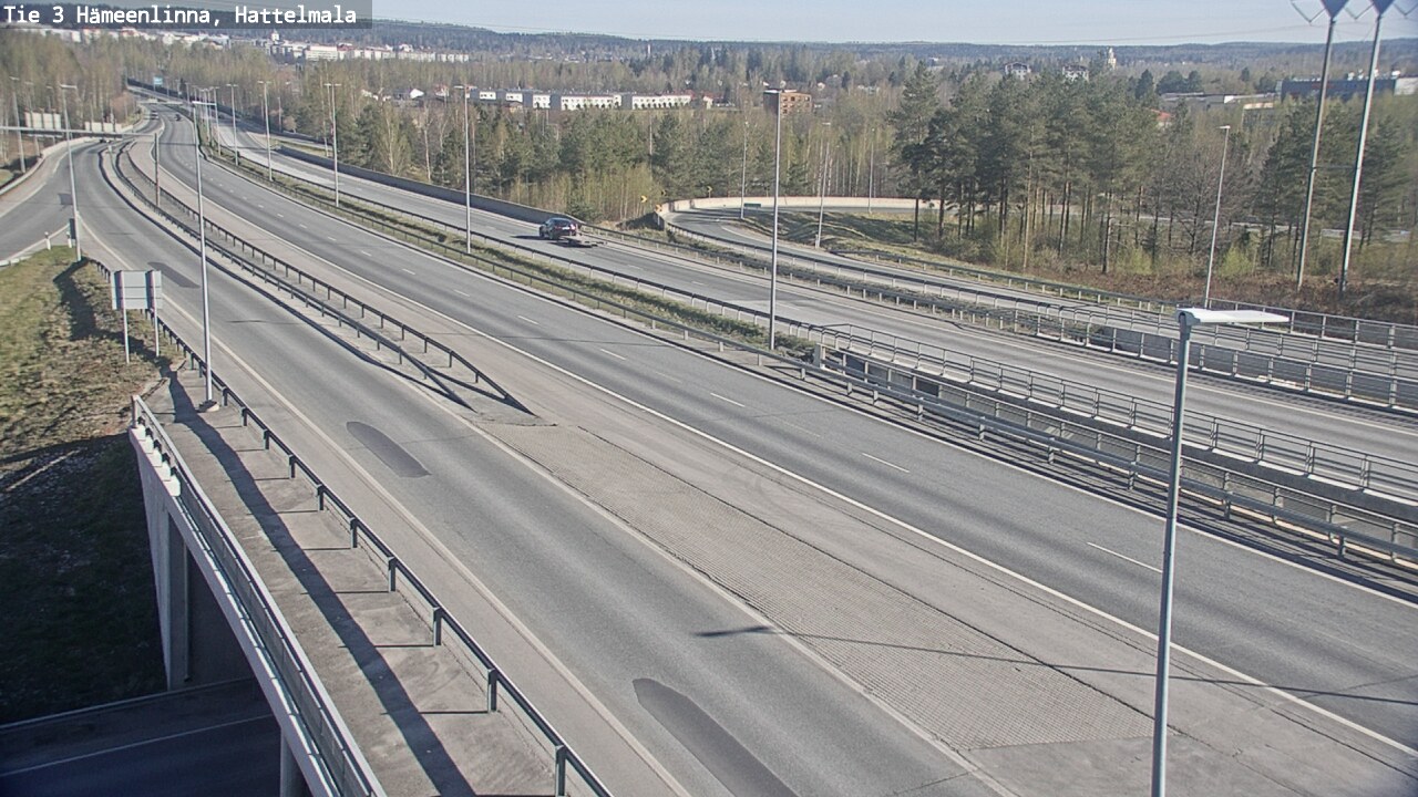 Kelikamerat Kuva Tie 3 Hämeenlinna, Hattelmala, Hämeenlinna, Kanta-Häme