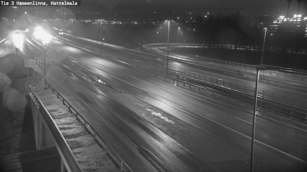 Weather Camera Image Road 3 Hämeenlinna, Hattelmala, Hämeenlinna, Kanta-Häme