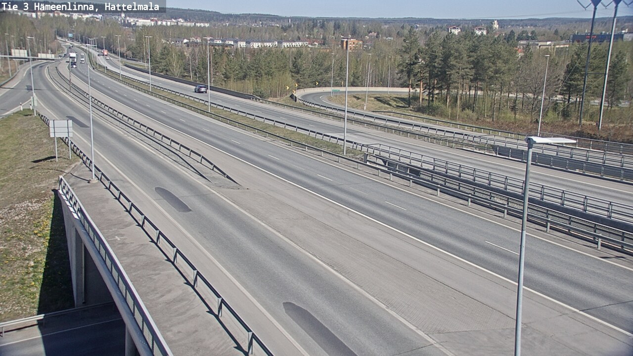 Kelikamerat Kuva Tie 3 Hämeenlinna, Hattelmala, Hämeenlinna, Kanta-Häme