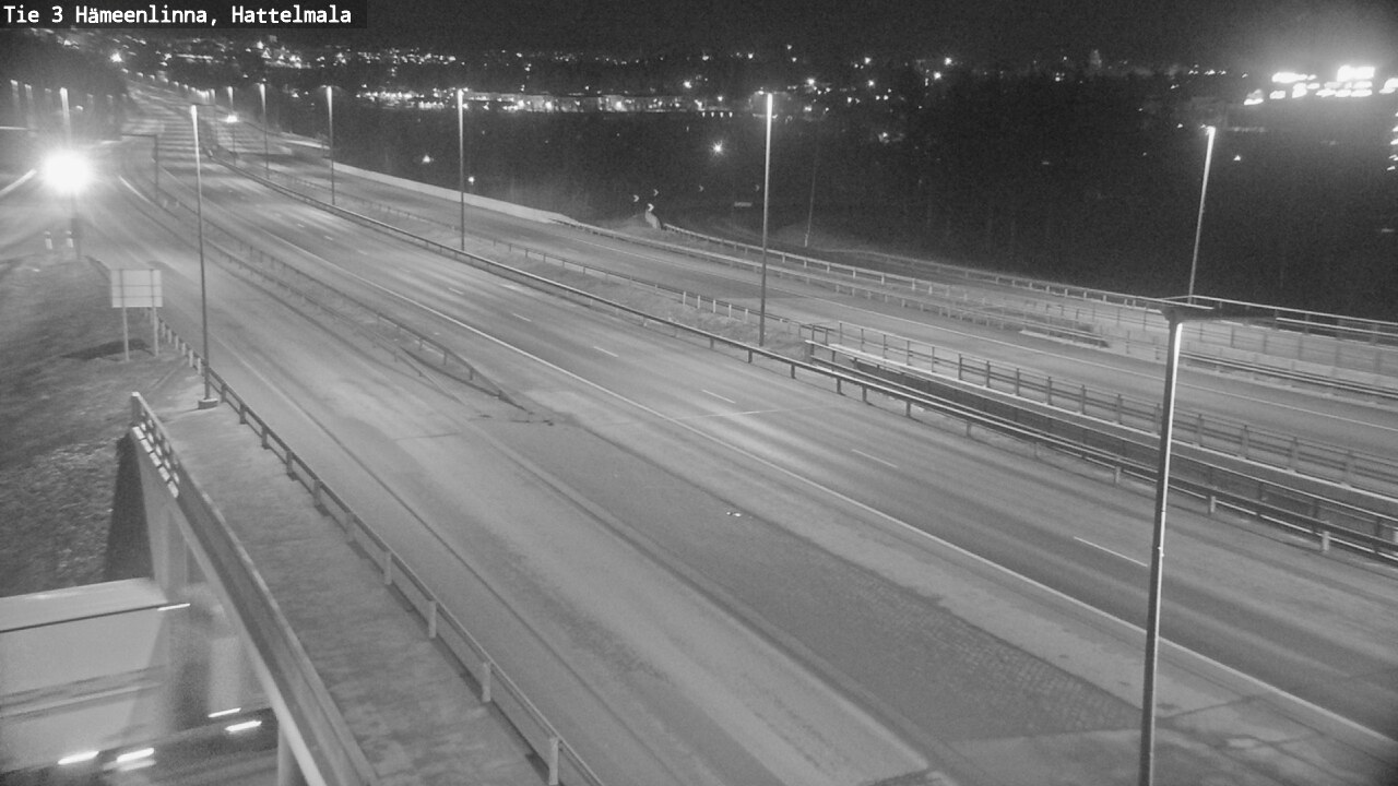 Weather Camera Image Road 3 Hämeenlinna, Hattelmala, Hämeenlinna, Kanta-Häme