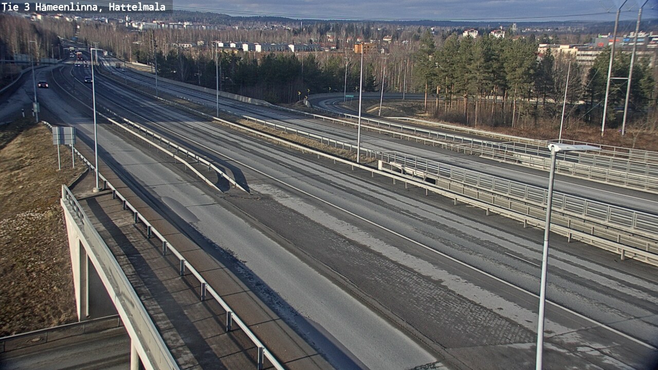 Weather Camera Image Väg 3 Tavastehus, Hattelmala, Hämeenlinna, Kanta-Häme
